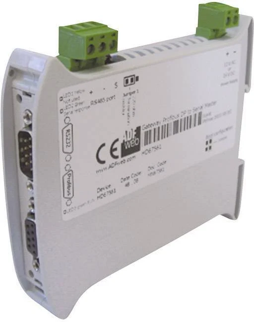 B-Ware Wachendorff HD67561 HD67561 Gateway Profibus RS-232 RS-485 24 V/DC Fernwartung