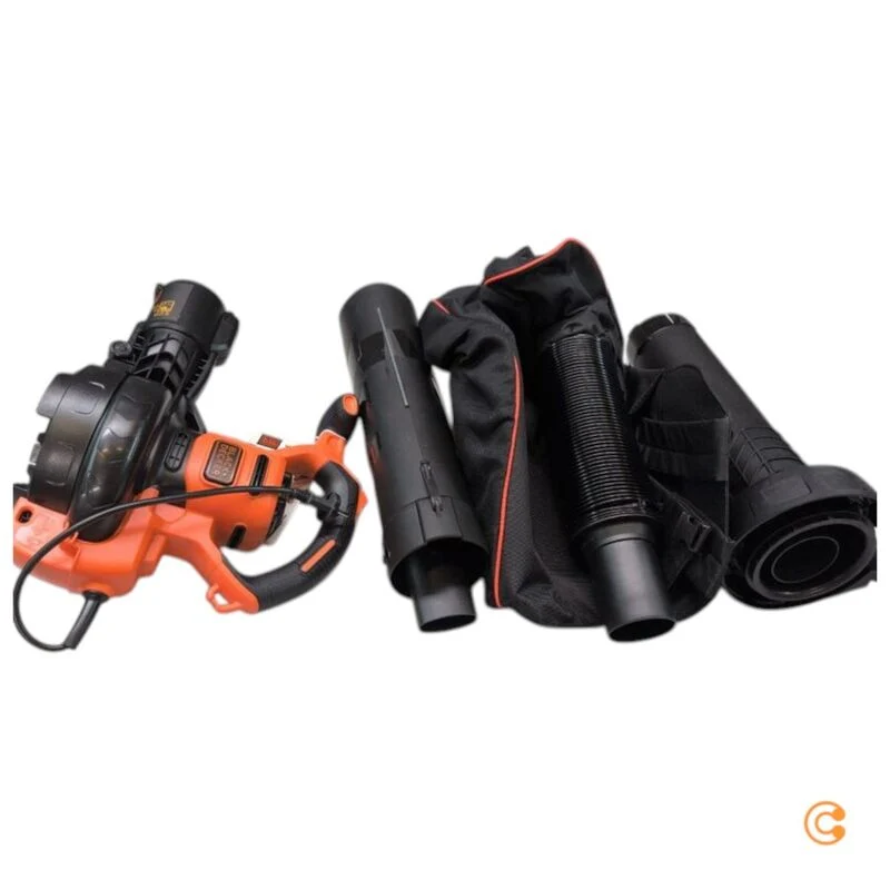 B-Ware Black & Decker Laubsauger BEBLV300-QS 3-in-1 Elektro Laubbläser Häcksler