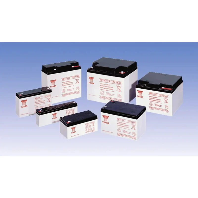 B-Ware YUASA Bleiakku NP24-12 12V 24Ah AGM wartungsfrei M5-Schraubanschluss 8920g
