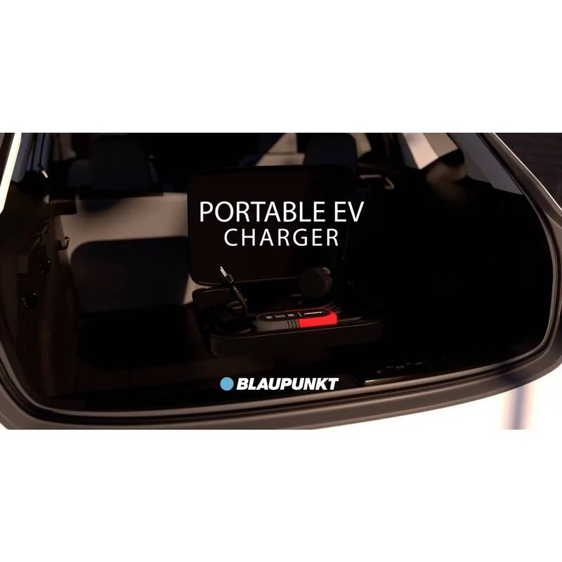 B-Ware Blaupunkt P3PM2T2 Mobile Elektro-Auto Ladestation Elektroauto Typ2 Kabellänge 8m