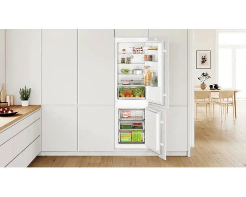 Bosch Kühl- und Gefrierkombination KIN86NSE0 NoFrost 260l Kühlteil 184l weiß