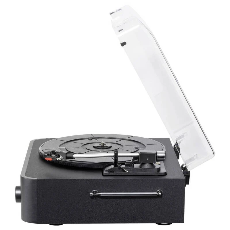B-Ware Reflexion HiFi-Tuner DAB+ CD-Player Bluetooth Schwarz elegant 379x329x160mm