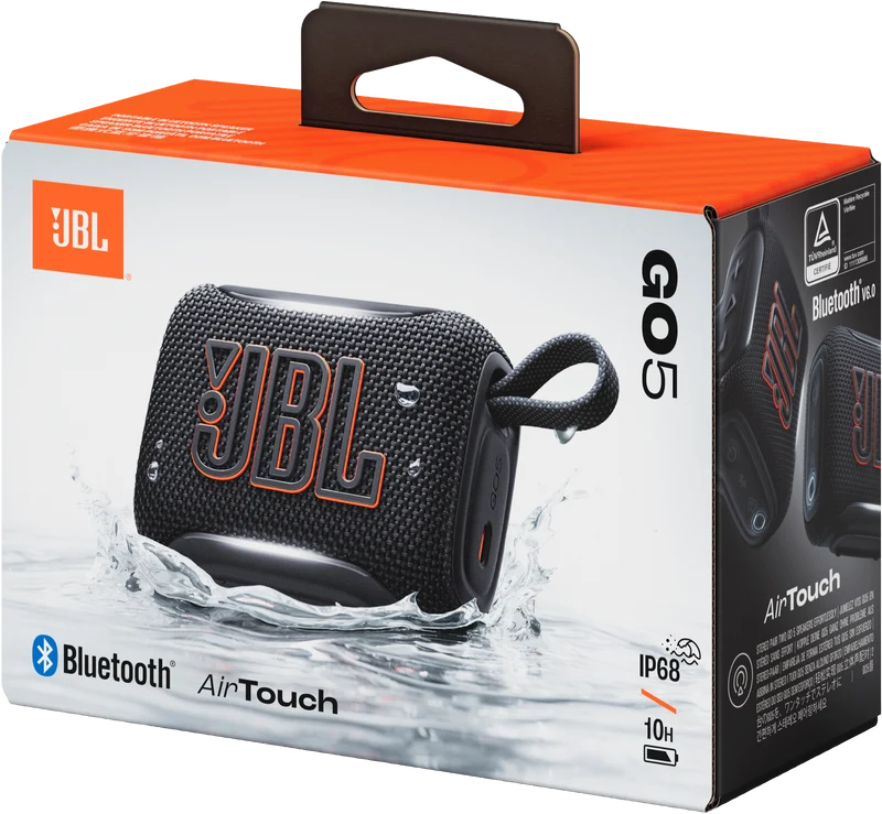 JBL GO 5 Mini Bluetooth Speaker - Black