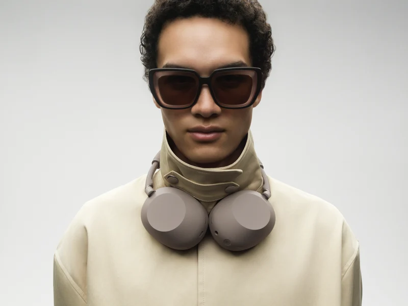 Sony WH-1000XM6 Premium Noise Cancelling Headphones - Sandstone