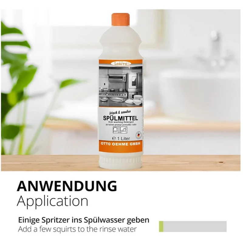 Lorito Wischstar frisch u. sauber Spülmittel Handspülmittel