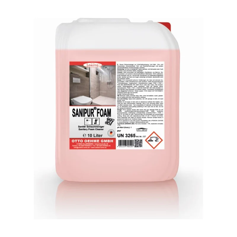 Lorito Sanipur Foam 327 Sanitärreiniger Kalklöser schäumend