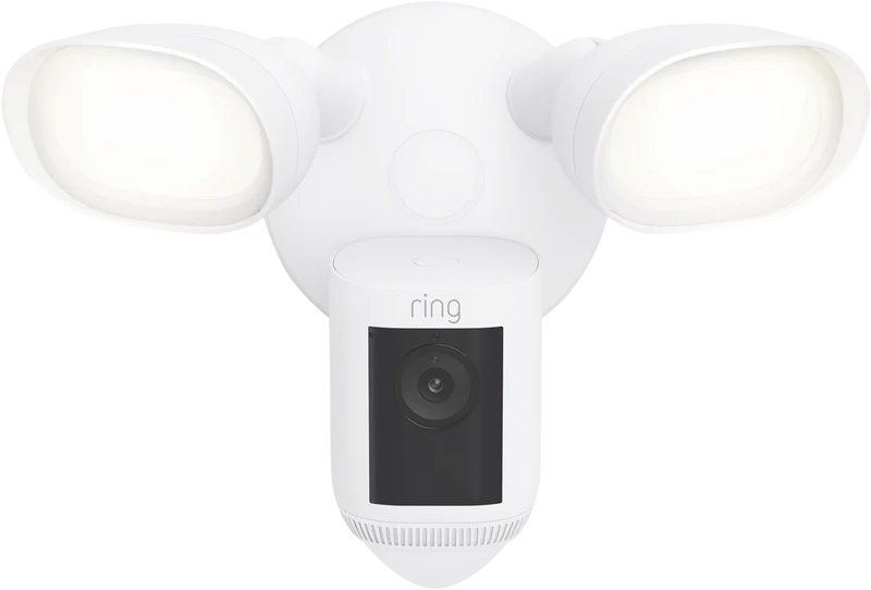 Ring Floodlight Cam Pro 2K Wired (White)