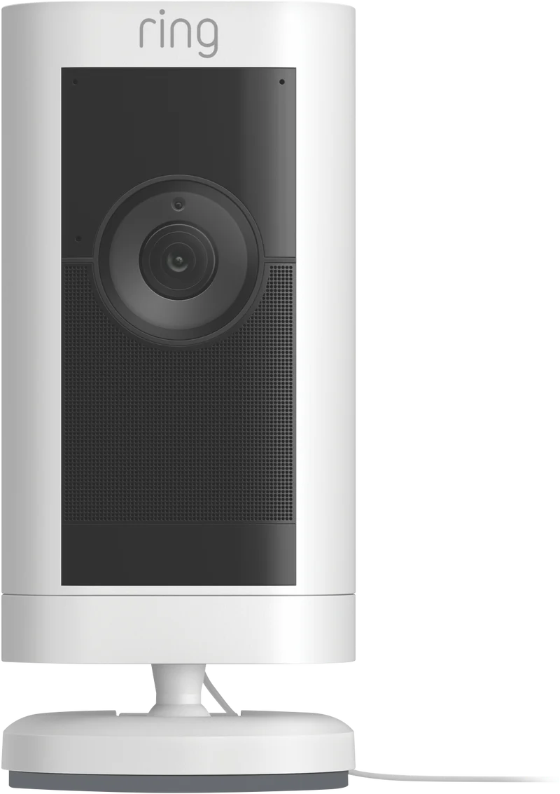 Ring Stick Up Cam Pro Plug-In (White)