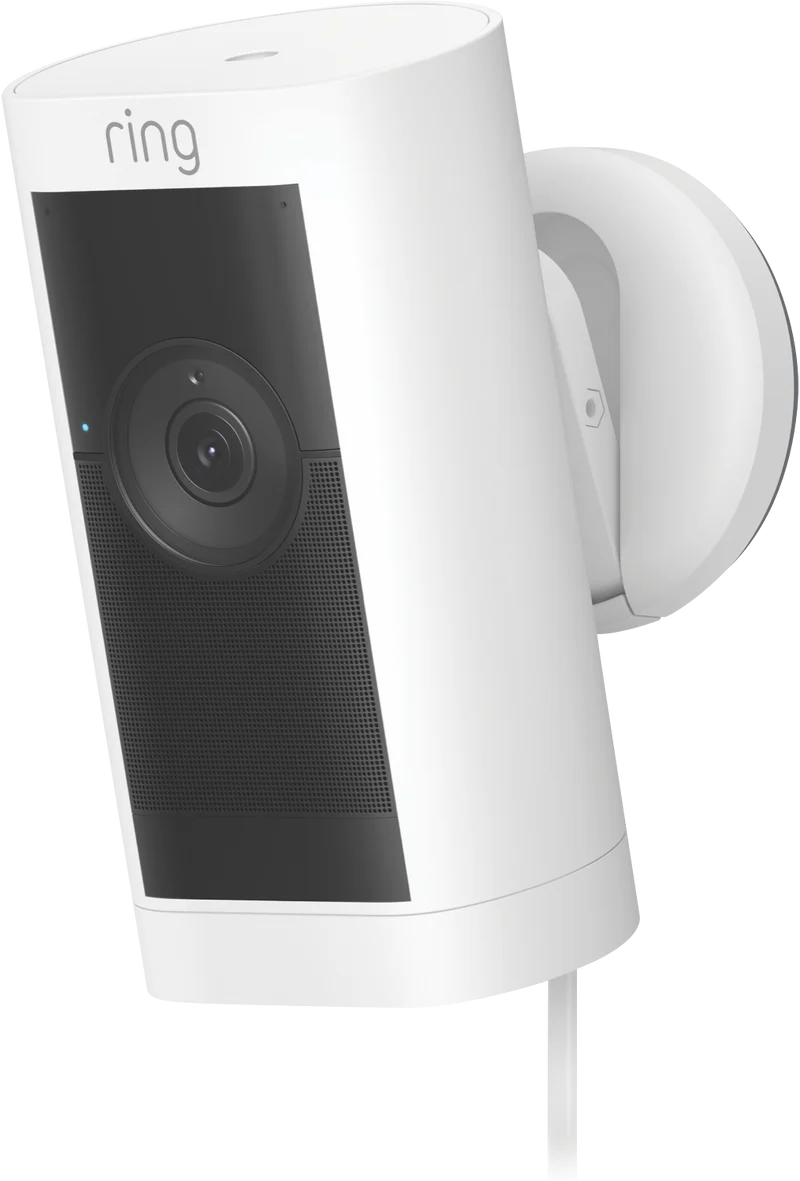Ring Stick Up Cam Pro Plug-In (White)