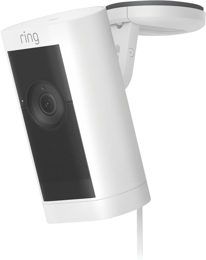 Ring Stick Up Cam Pro Plug-In (White)