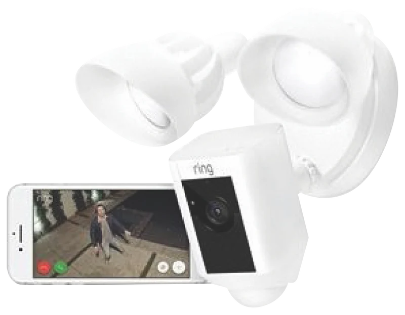 Ring Floodlight Camera - White