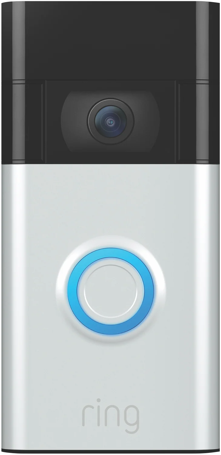 Ring Video Doorbell - Satin Nickel (2020 Release)
