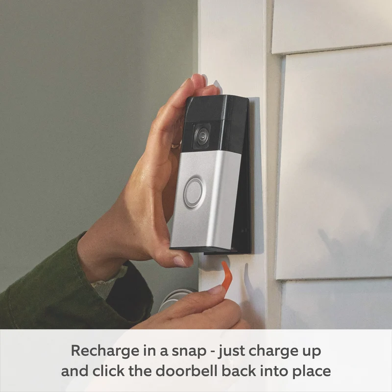 Ring Battery Video Doorbell (Venetian Bronze)