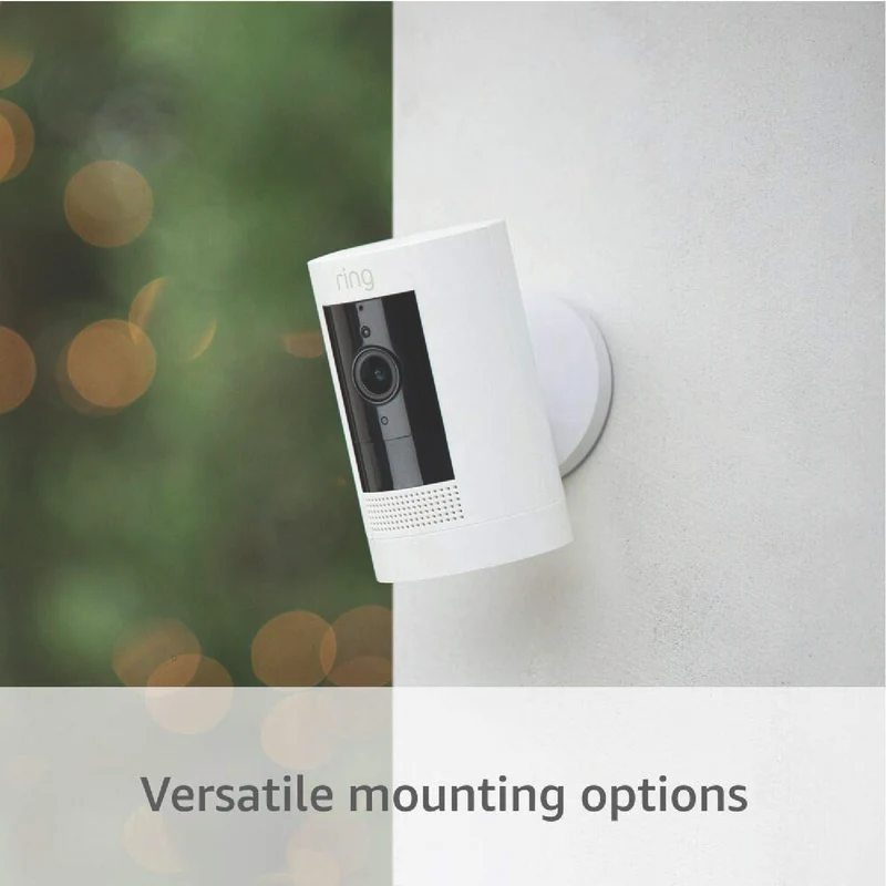 Ring 3-Pack Outdoor Camera (Stick Up Cam) Battery (White)