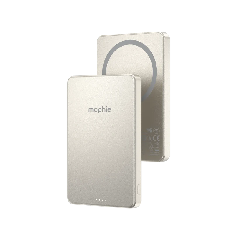 Mophie Snap+ Powerstation Mini 5K Magnetic White Titanium