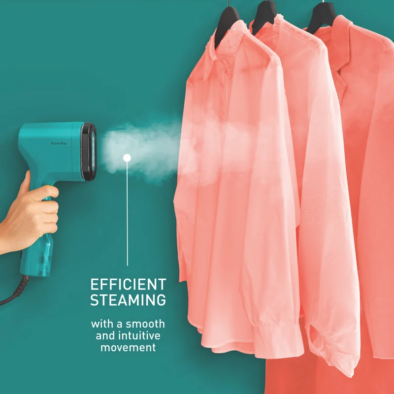 Tefal Pure Pop Garment Steamer Teal