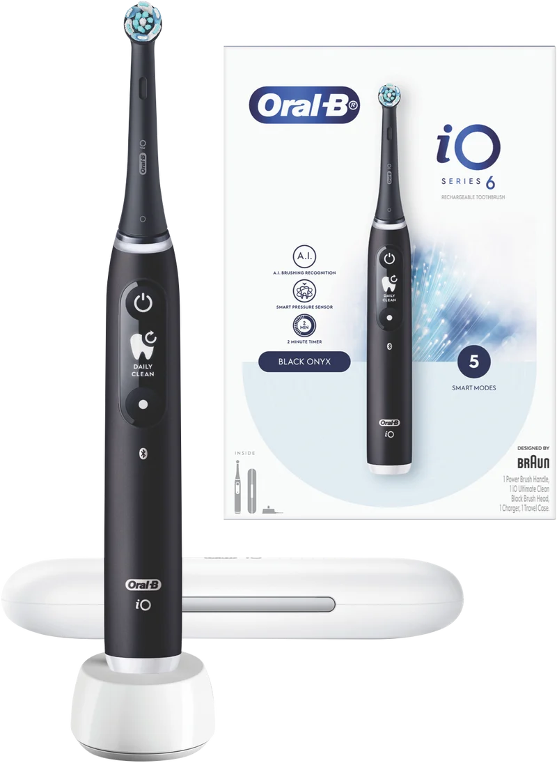 Oral B IO6 Black Electric Toothbrush