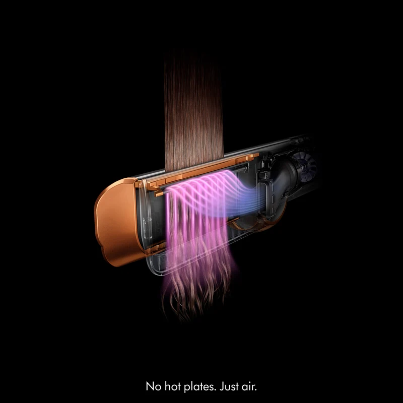 Dyson Airstrait Amber Silk And Pink Champagne