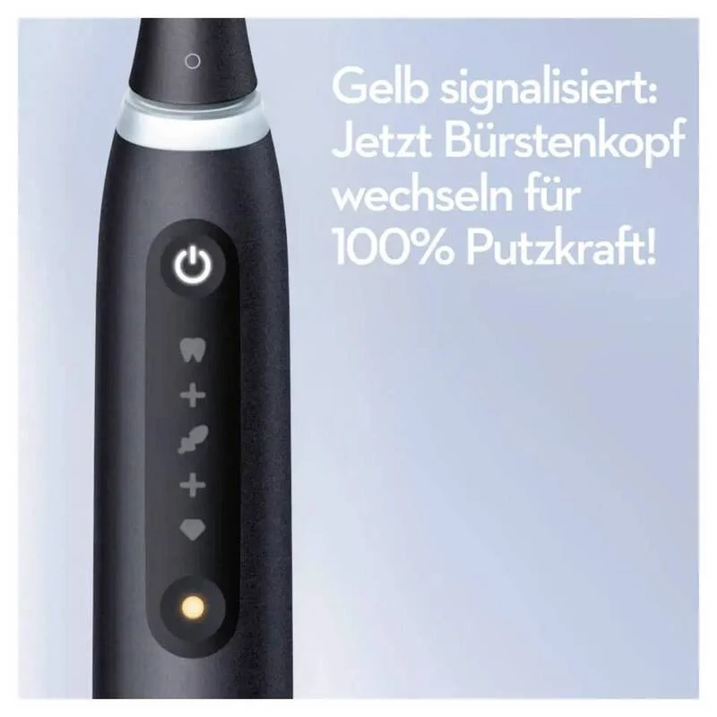 B-Ware Oral-B iO Series 5 611038 Elektrische Zahnbürste Rotierend/Oszilierend Schwarz