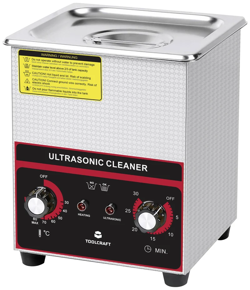 B-Ware TOOLCRAFT USC-200 Ultraschallreiniger Schmuckreiniger Werkzeugreiniger