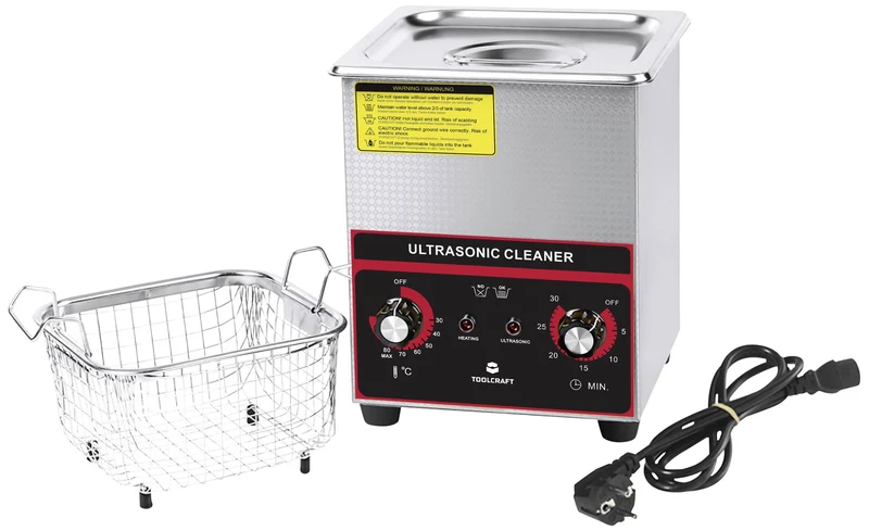 B-Ware TOOLCRAFT USC-200 Ultraschallreiniger Schmuckreiniger Werkzeugreiniger