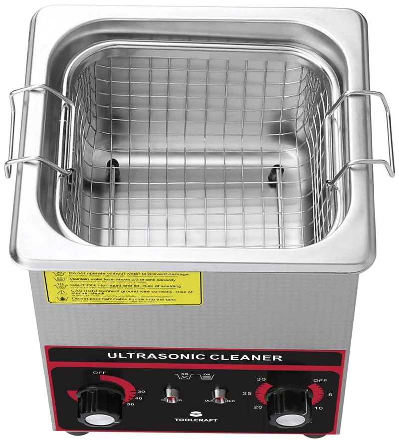 B-Ware TOOLCRAFT USC-200 Ultraschallreiniger Schmuckreiniger Werkzeugreiniger