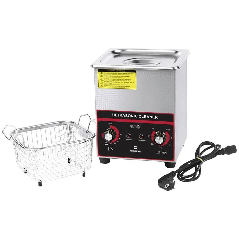 B-Ware TOOLCRAFT USC-200 Ultraschallreiniger Schmuckreiniger Werkzeugreiniger