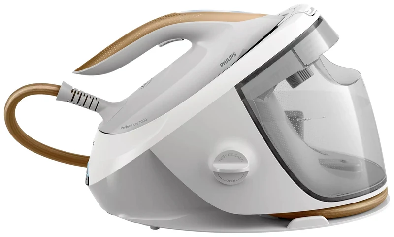 B-Ware Philips Dampfbügelstation Bügeleisen PerfectCare 7000 Serie Weiß Wassertank