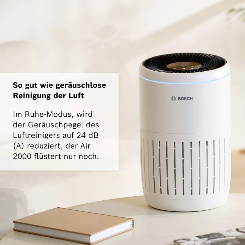 B-Ware Bosch Home Comfort 7733702200 Air 2000 Luftreiniger Luft-Reinigung 37 m² Weiß