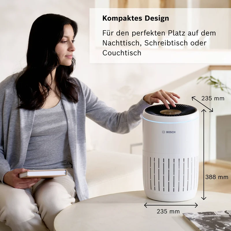 B-Ware Bosch Home Comfort 7733702200 Air 2000 Luftreiniger Luft-Reinigung 37 m² Weiß