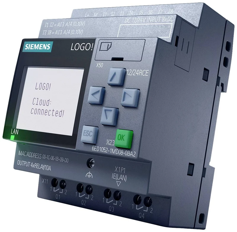 B-Ware Siemens 6ED1052-2FB08-0BA2 SPS-Steuerungsmodul 115 V/DC 230 V/DC 115 V/AC 230