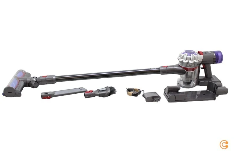 B-Ware Dyson V8 Silber-Nickel Akku-Handstaubsauger Staubsauger Sauger 21.6V 230 V 42572