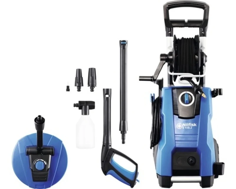 Nilfisk Hochdruckreiniger E 150.2-9 P X-tra Reiniger mit Zubehör 150 bar 500 l/h