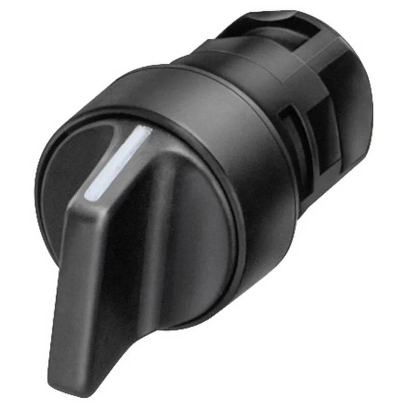 B-Ware Siemens Knebelschalter 3SB2000-2EB01 Knebel schwarz IP65 300000 Betätigungen