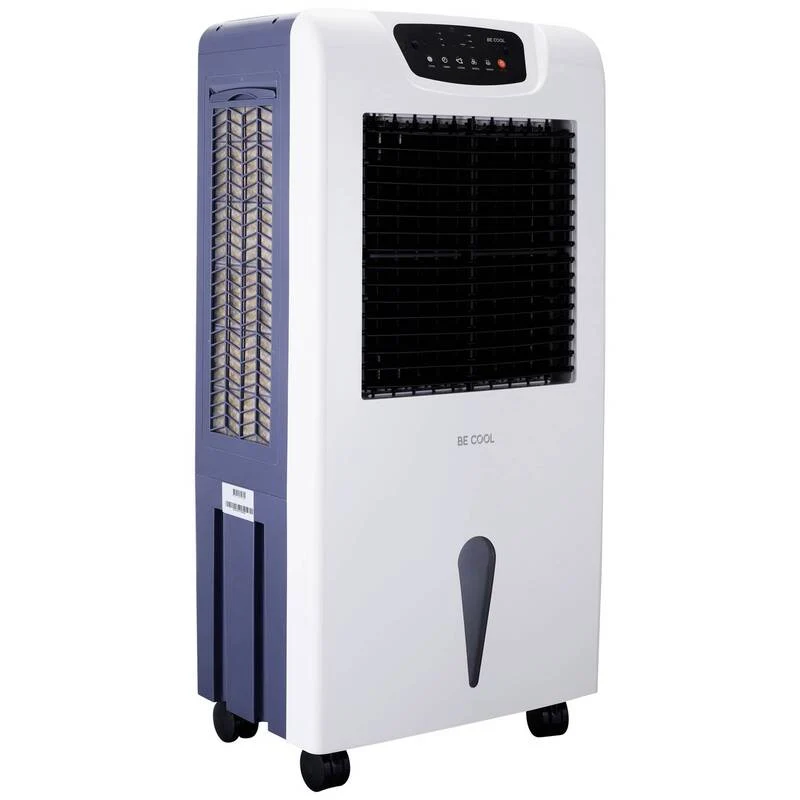 B-Ware Be Cool Luftkühler Klimagerät 205W 4-Stufen Fernbedienung 63l Wassertank weiß