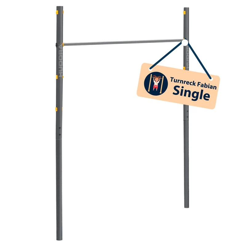 B-Ware HUDORA Fabian Pro Turnreck für Outdoor, verstellbar, max. 100 kg, grau