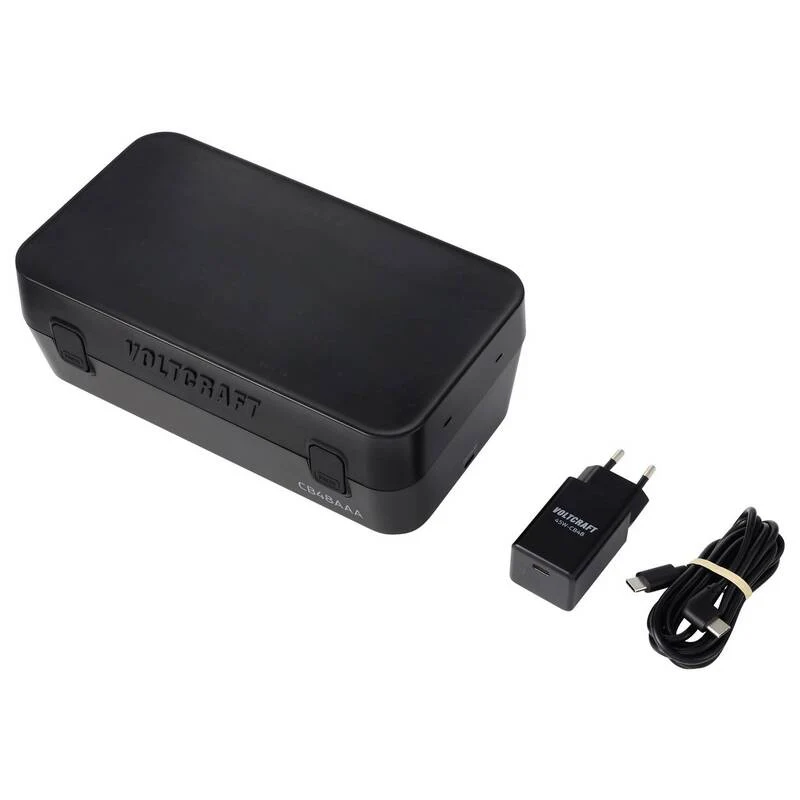B-Ware Voltcraft Rundzellen-Ladegerät NiMH LiIon für 48 Micro AAA Akkus 15V 250mA