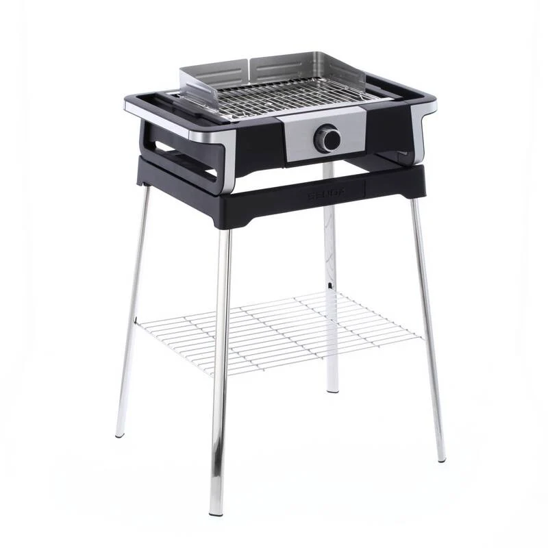 D-Ware Severin BBQ-Grill PG 8118 SENOA DigitalBOOST S Elektrogrill 3000W schwarz/silber