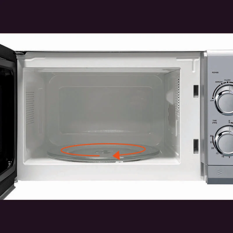 B-Ware Silva Mikrowelle Unterbau MW-U 25.4 Einbaugerät Garraum 6Stufen Glasdrehteller