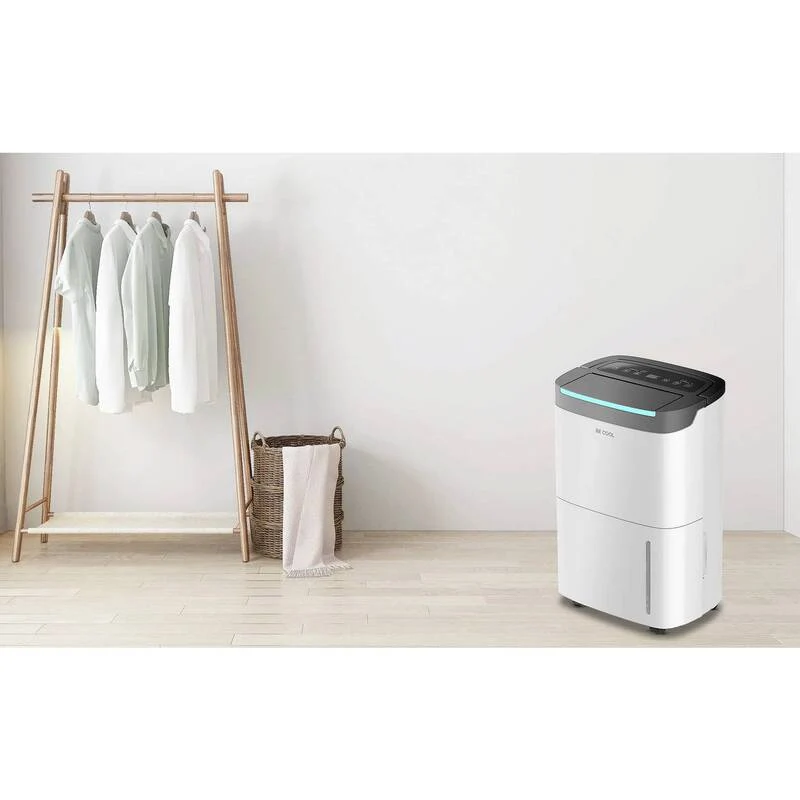 B-Ware Be Cool Luftentfeuchter 50 l/Tag für Räume bis 50 m² mit Fernbedienung Weiß