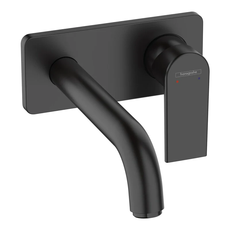 B-Ware Hansgrohe Waschtischarmatur Einhebelmischer Vernis Shape schwarz 207mm matt