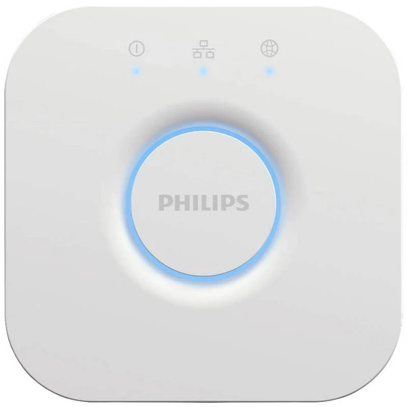 B-Ware Philips Hue Zentrale Hue Bridge Smart Home Steuerung Google Home weiß 220g