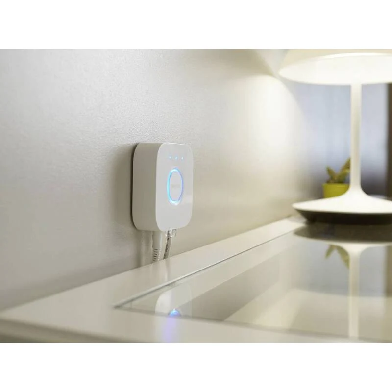 B-Ware Philips Hue Zentrale Hue Bridge Smart Home Steuerung Google Home weiß 220g