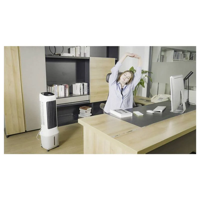 B-Ware Be Cool Luftkühler 38W App gesteuert 10L Wassertank Fernbedienung weiß 279x309mm