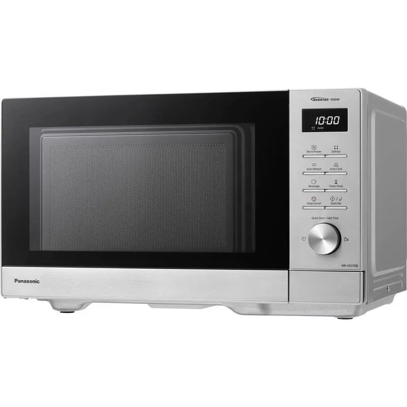B-Ware Panasonic NN-SD37QSEPG Mikrowelle Inv.T. Küchenofen Mikrowelle 23L Silber