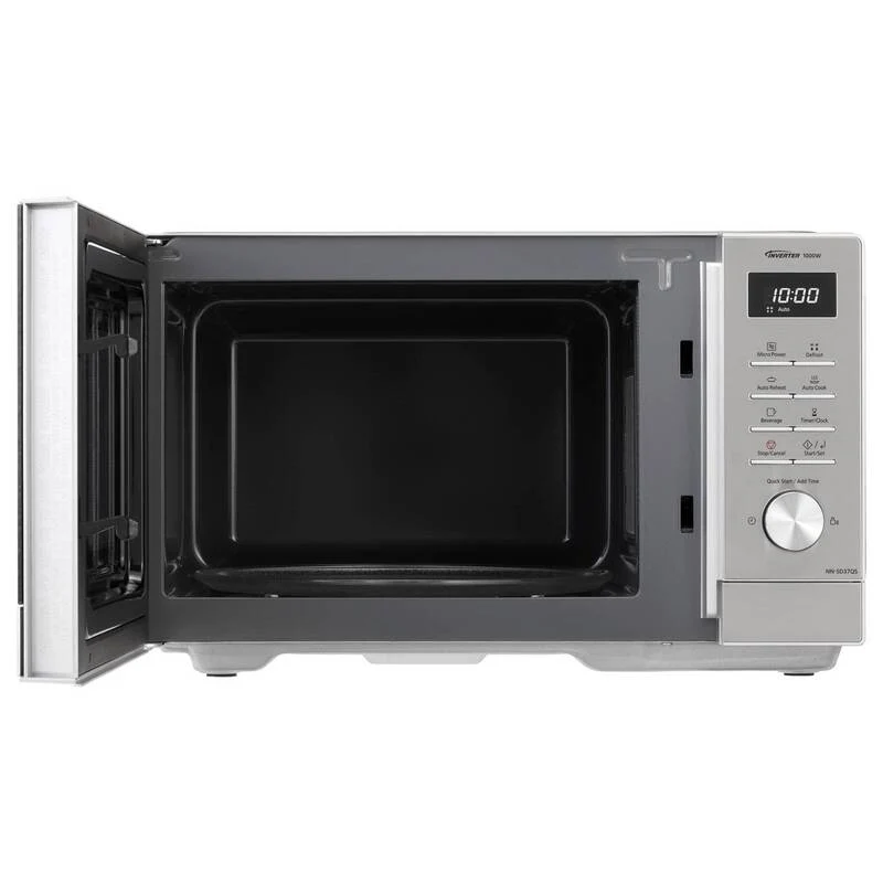 B-Ware Panasonic NN-SD37QSEPG Mikrowelle Inv.T. Küchenofen Mikrowelle 23L Silber