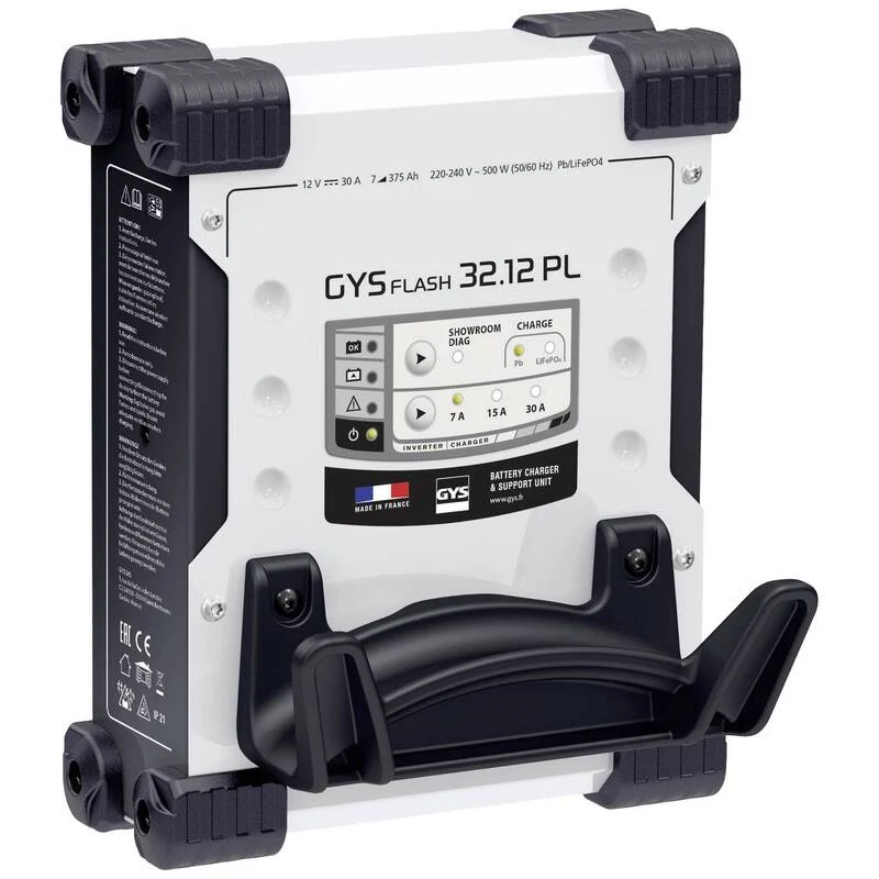 D-Ware GYS Automatikladegerät GYSFLASH 32.12 PL 12V 30A Akku-Ladegerät