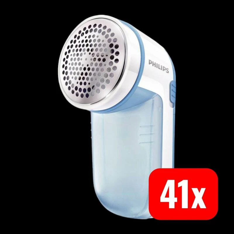 B-Ware Philips Fusselrasierer Textilrasierer Türkis Handgerät 196g kompakt 173x84mm