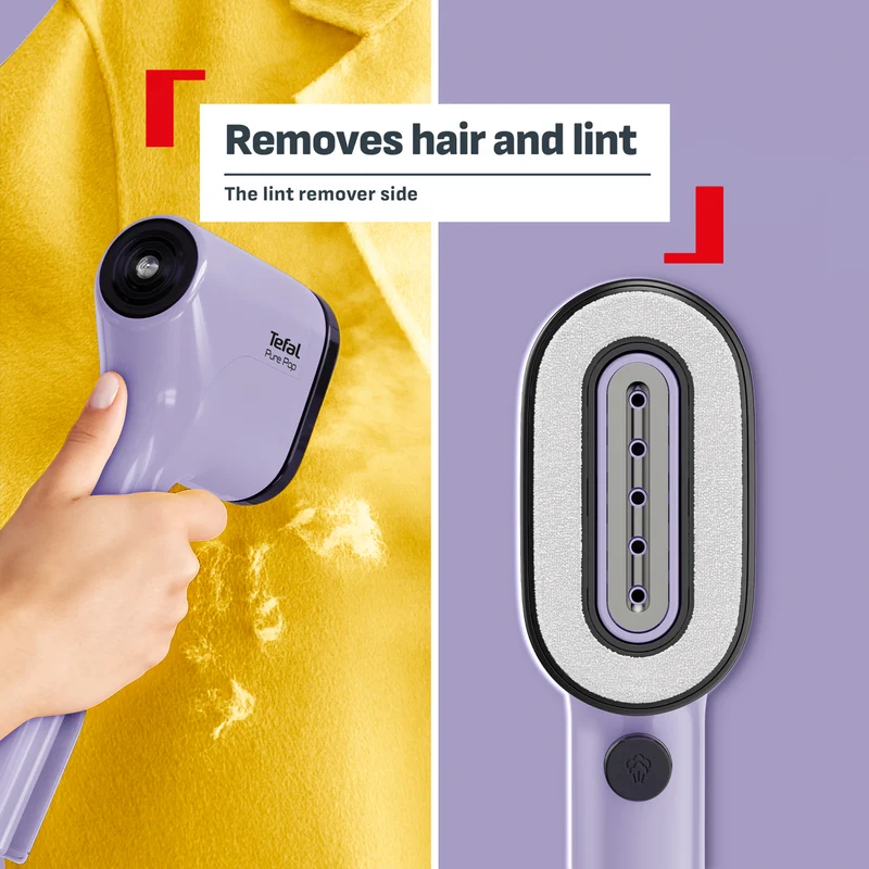 Tefal Pure Pop Garment Steamer Lavender