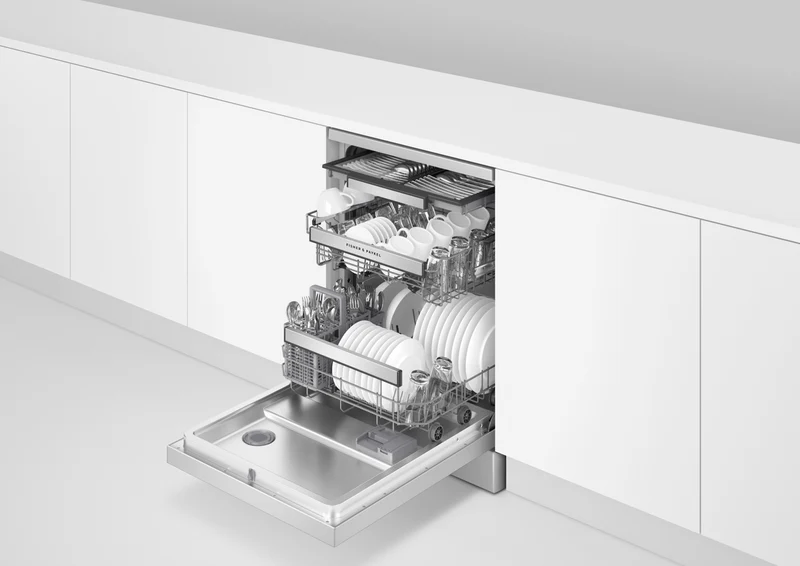 Fisher & Paykel Series 7 Contemporary Dishwasher, Stainless Steel